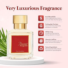 OUR EQUIVALENCE - IMPRESSION OF BACCARAT ROUGE 540 EAU DE PARFUM BY MAISON FRANCI KURKDJIAN UNIXES 50 ML